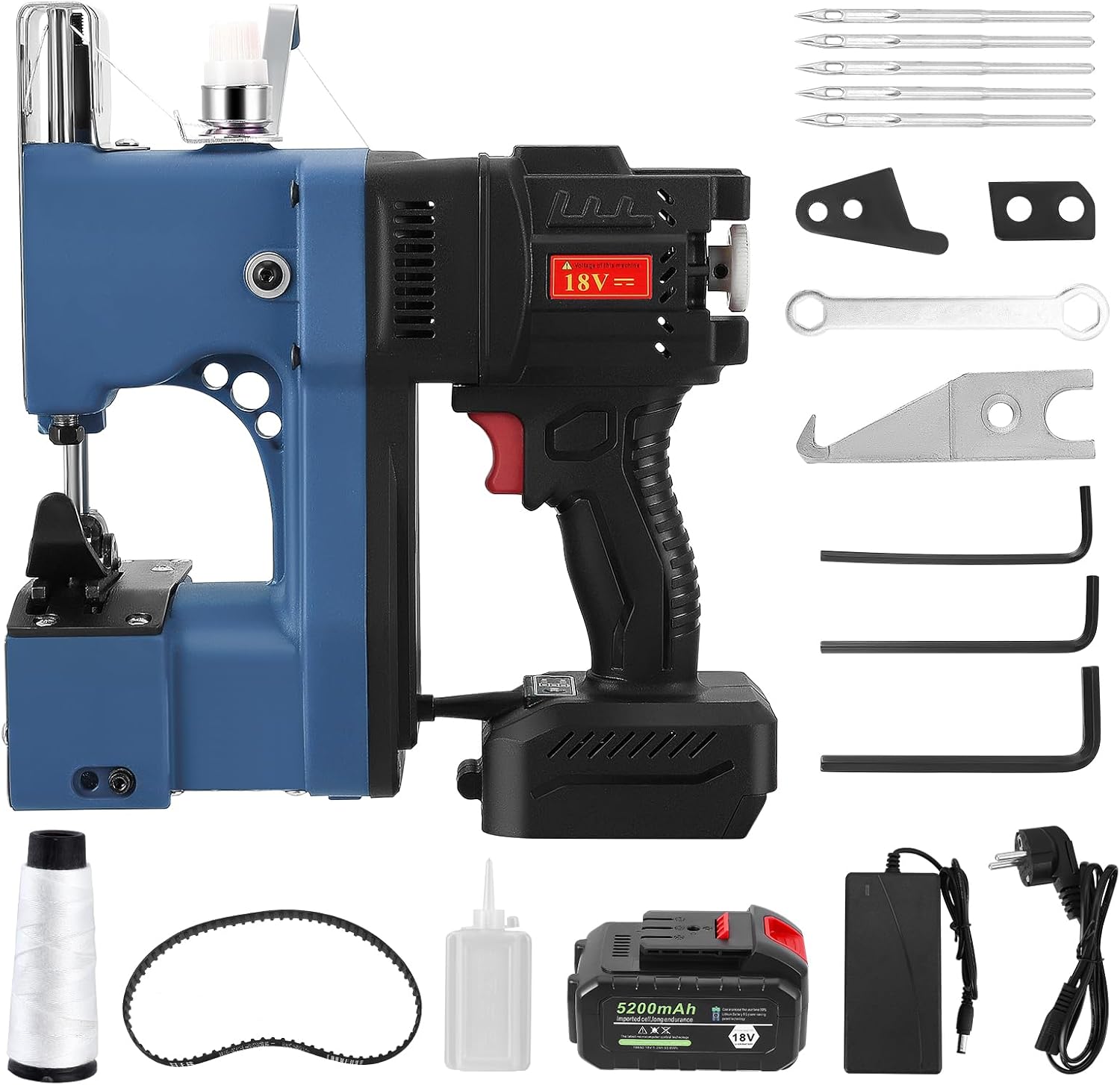 Macchina da Cucire Portatile 18V 14000RPM - immagine 1