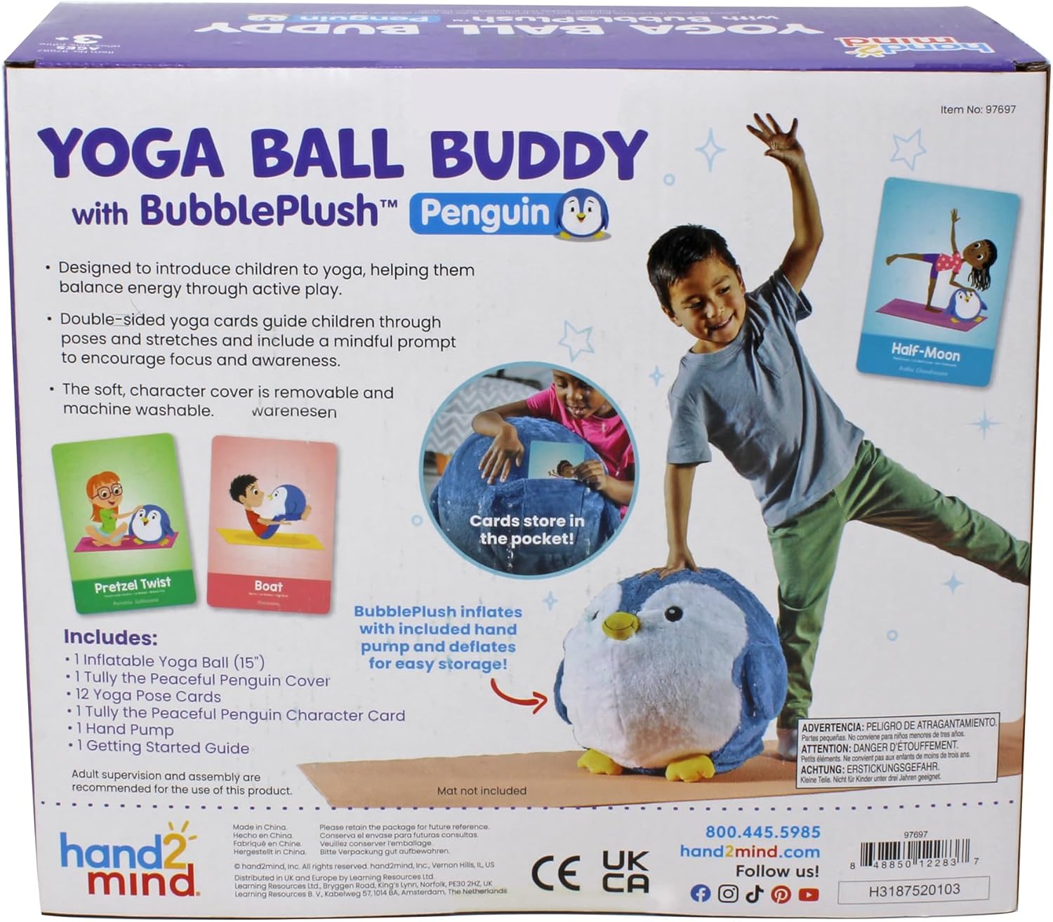 Learning Resources Yoga Ball Buddy Pinguino - immagine 3