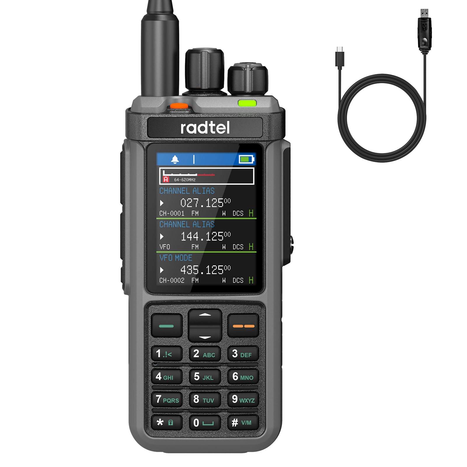 Radtel RT-880 Walkie Talkie 10W Ham Portatile