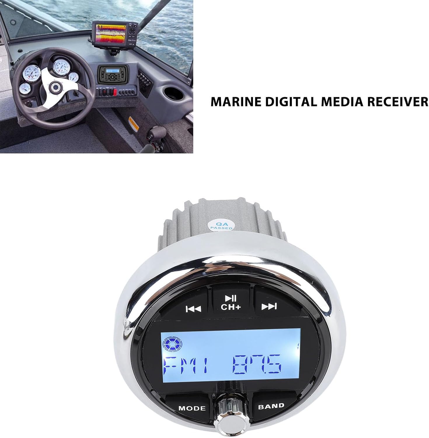 Lettore MP3 Bluetooth DC 12V per Stereo Marino - immagine 5