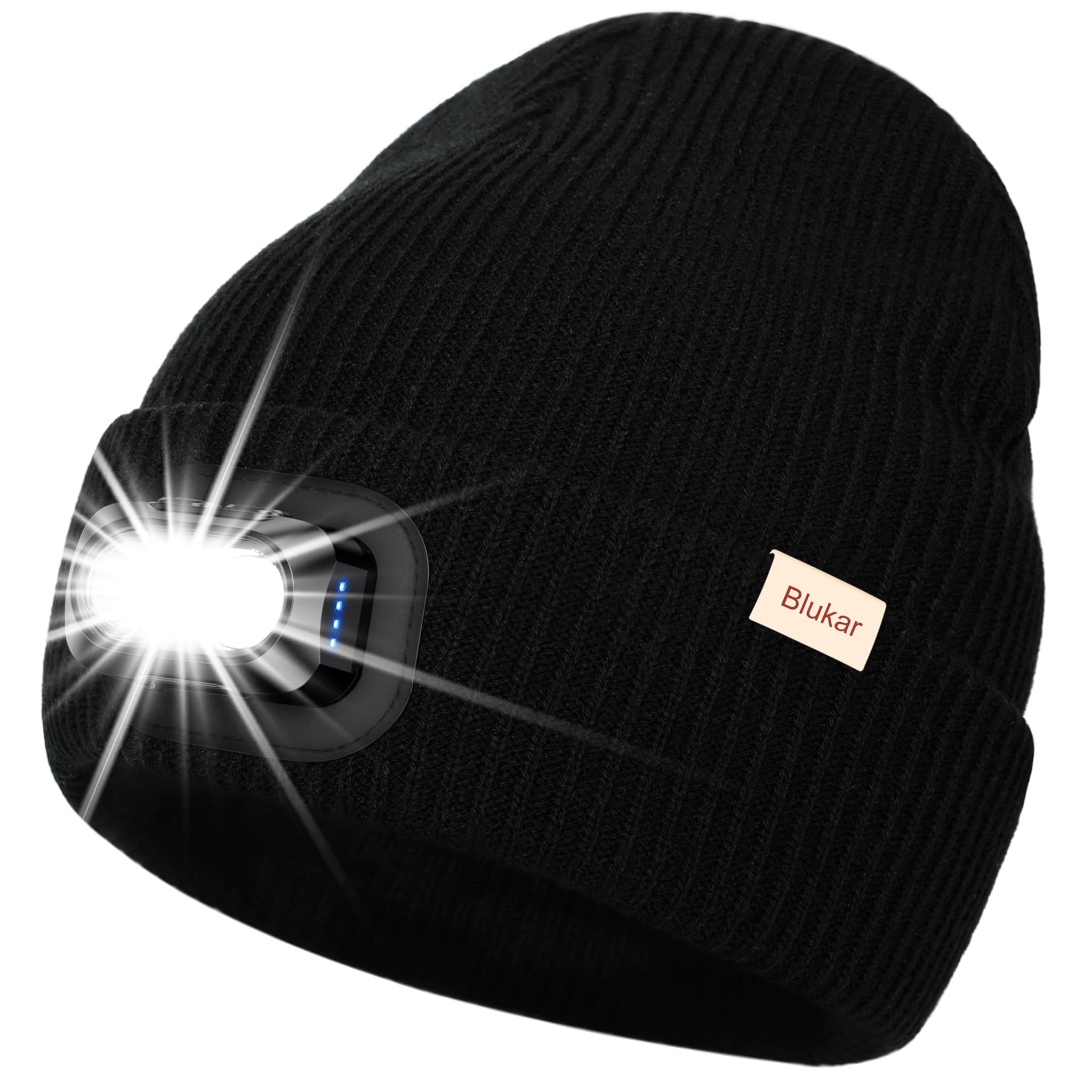 Blukar LED Cappello Illuminato Ricaricabile 2 in 1
