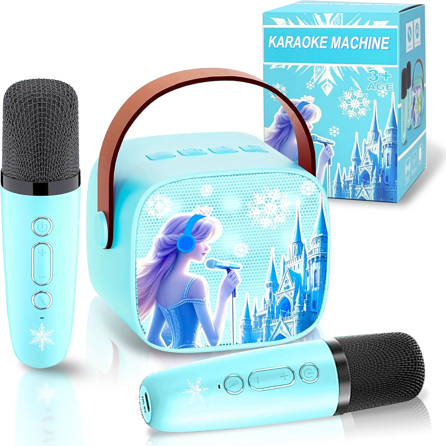 Microfono Frozen Karaoke con Mini Cassa Bluetooth - immagine 1