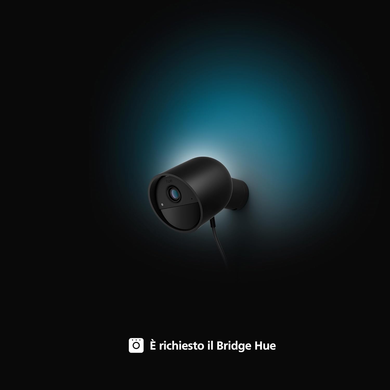 Philips Hue Secure - Telecamera di Sicurezza con Cavo, Nero - immagine 3