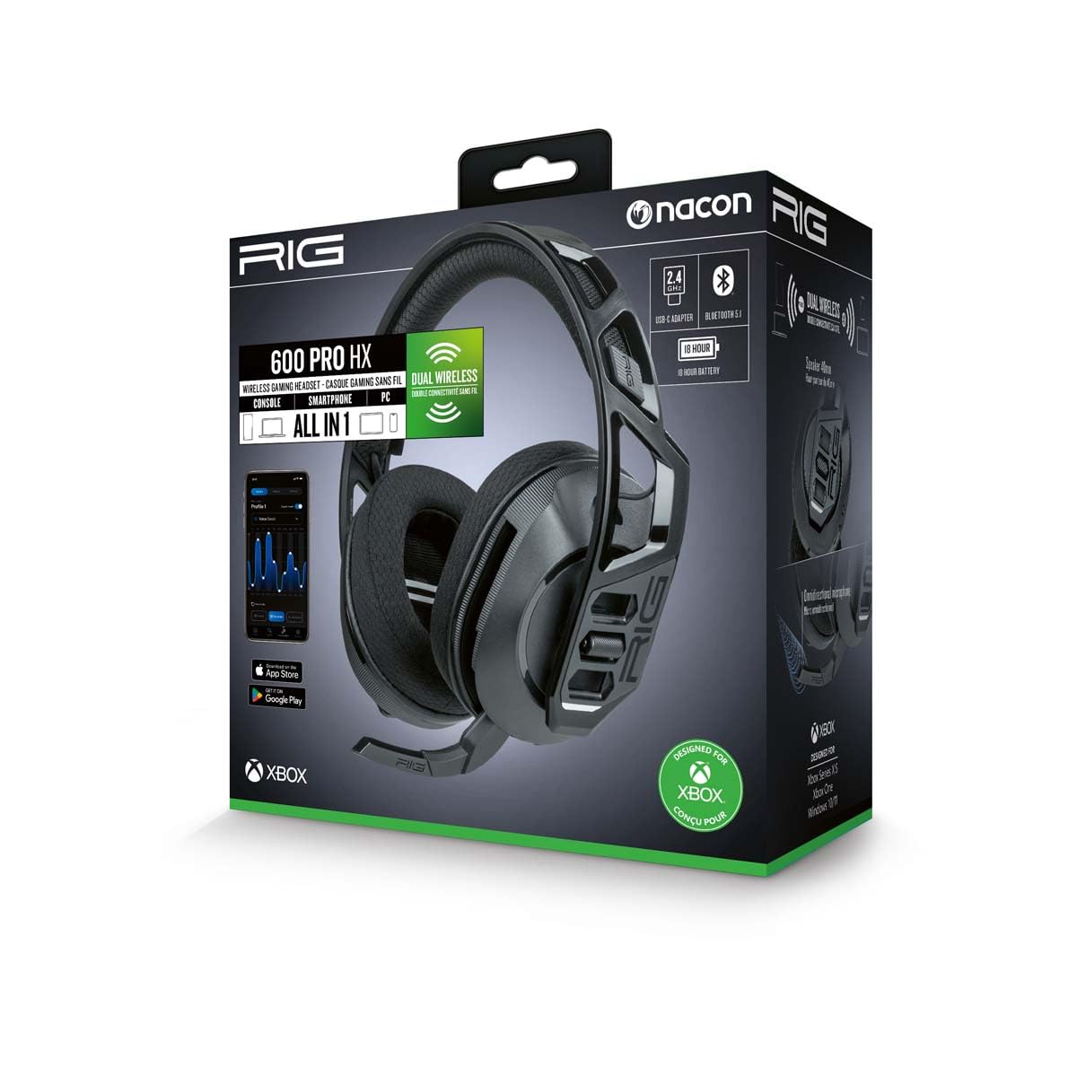 Nacon Cuffie con Microfono Gaming RIG600PROHX