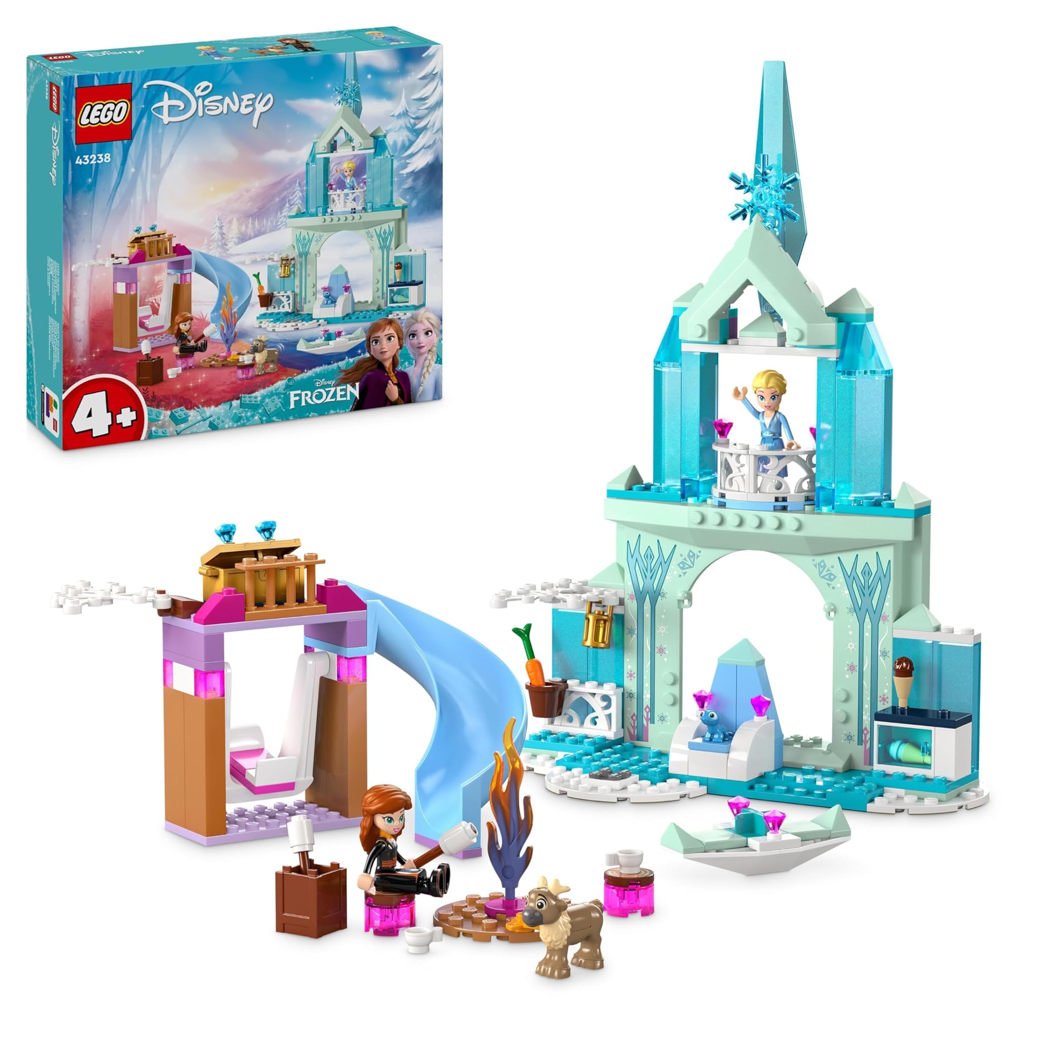 Lego Disney Princess Castello di Ghiaccio di Elsa Frozen