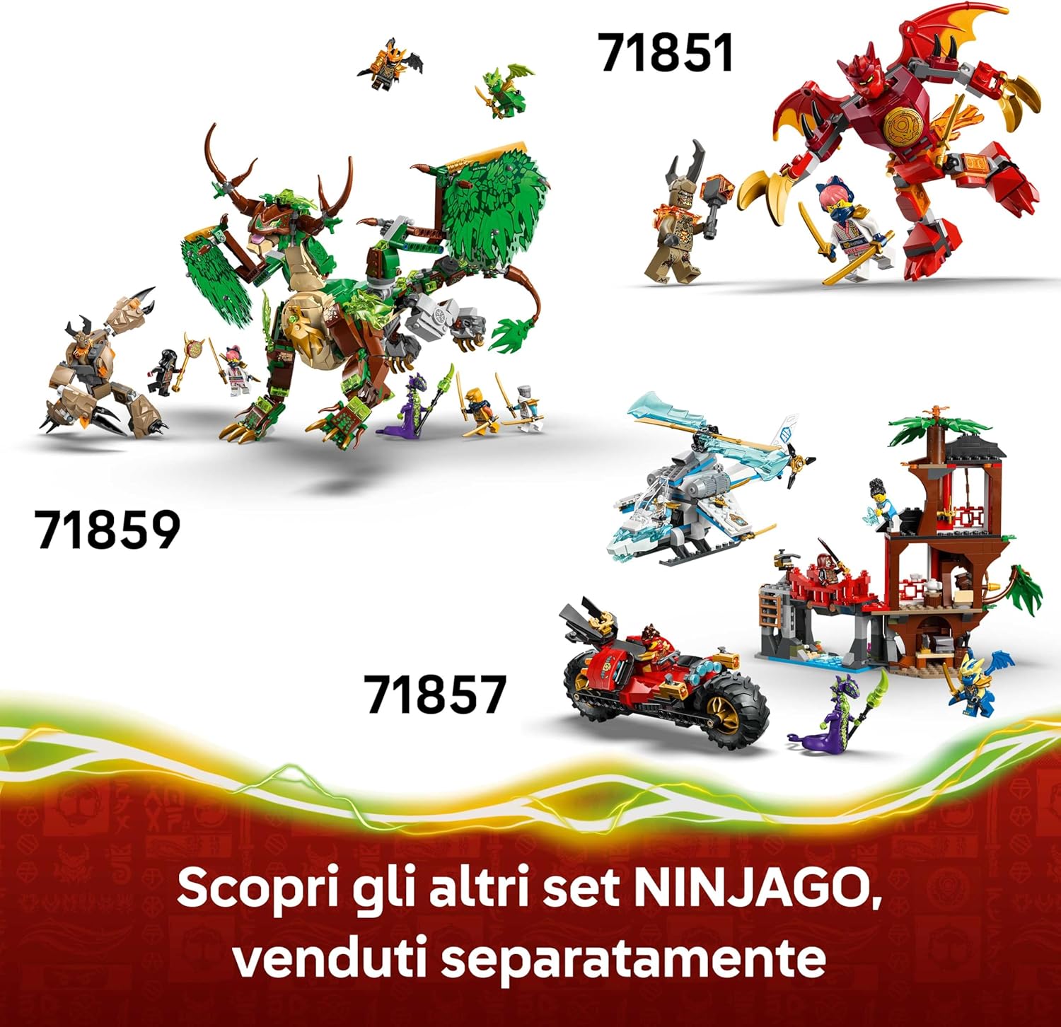 Lego NINJAGO Auto Mutaforma di Jay 2 in 1 - 71856 - immagine 7