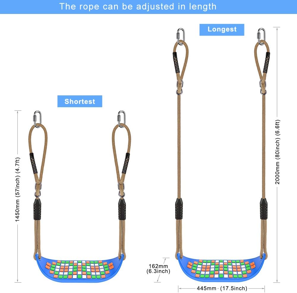 Sedile per Altalena in Plastica, Blu - immagine 7
