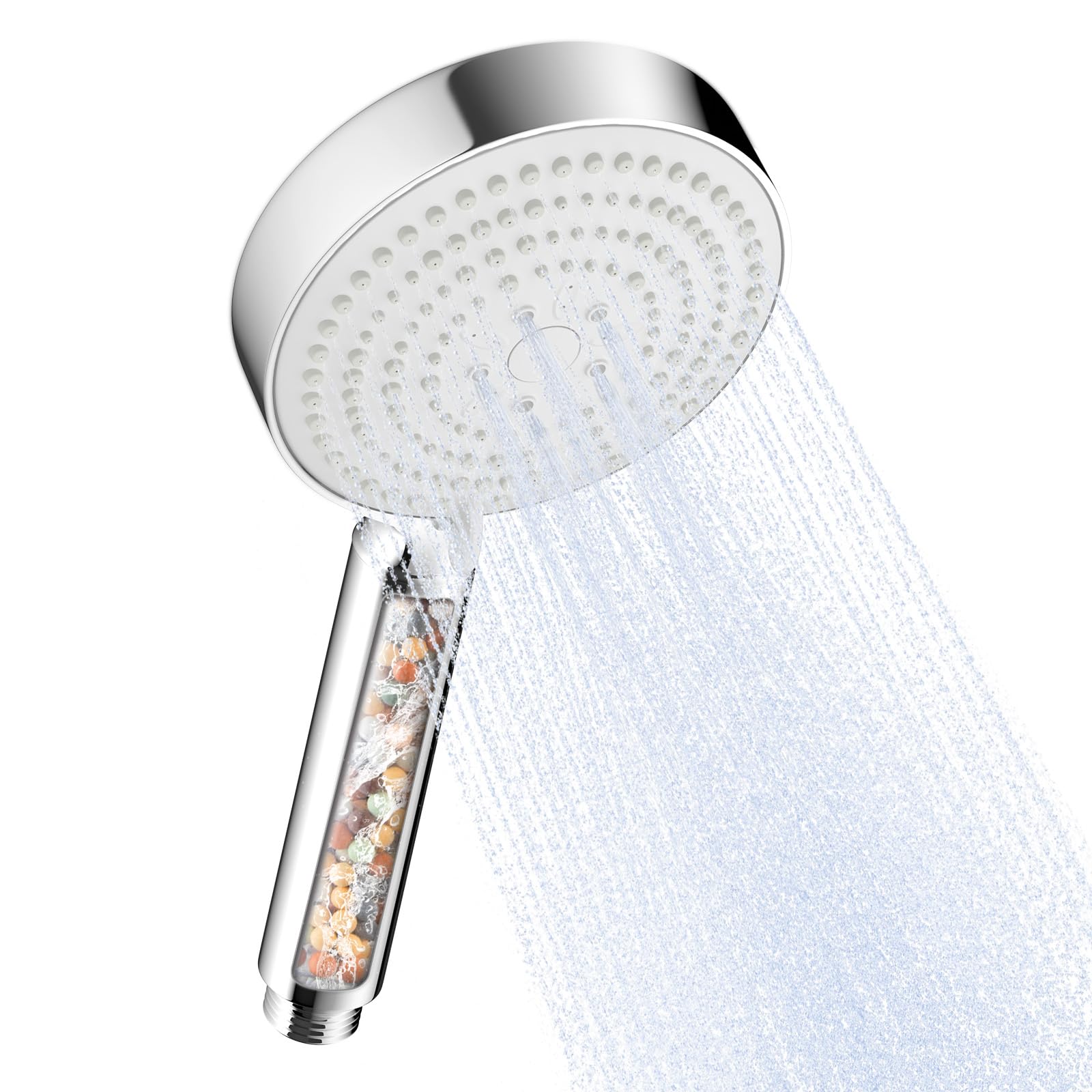 Offo Soffione Doccia con Filtro Anticalcare Cromo