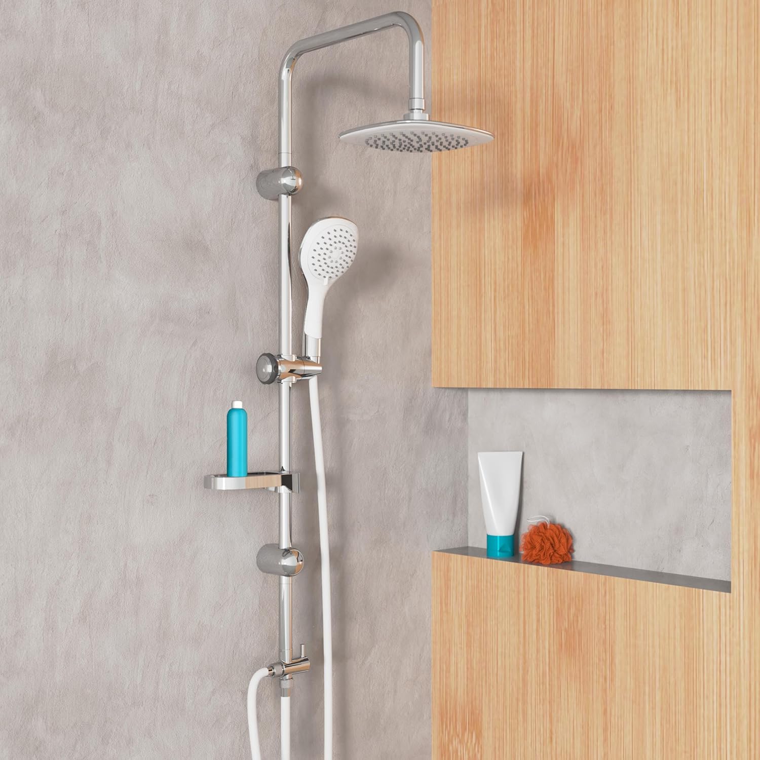 Eisl DXLD60087CS Colonna Doccia con Soffione Ø200mm - immagine 2