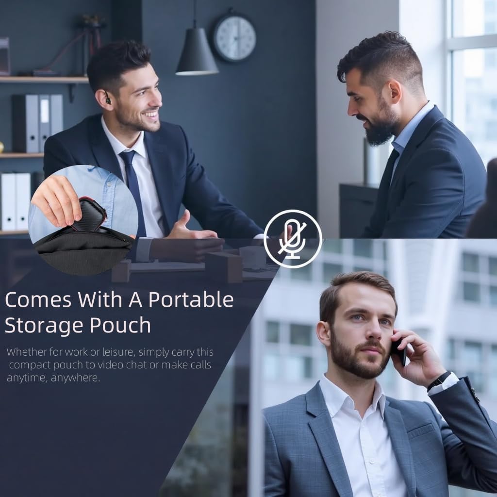 Cuffie Bluetooth 5.4 - Auricolare Singolo 22h - immagine 5