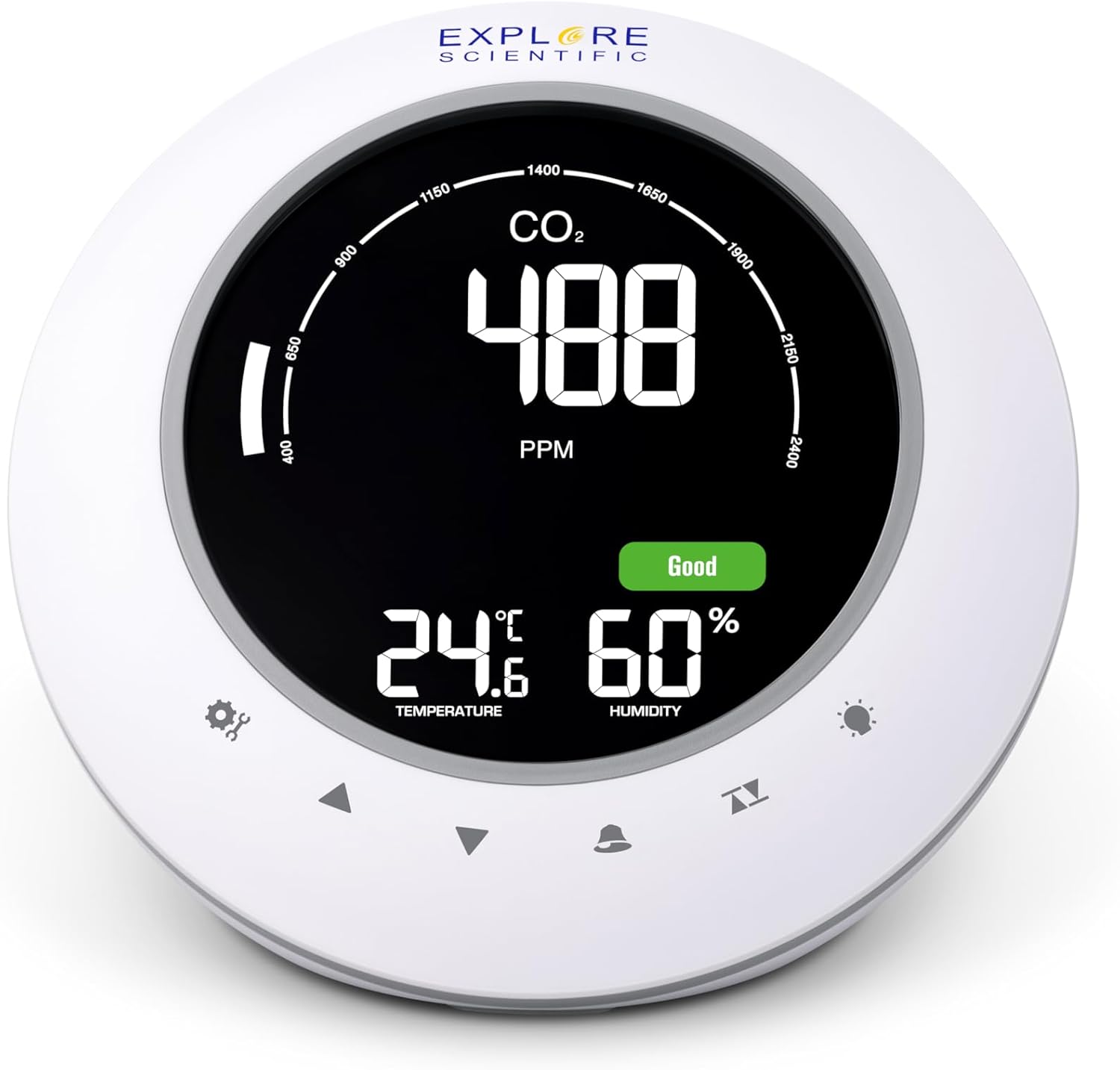 Explore Scientific WSH2001 - Misuratore Qualità Aria, Bianco - immagine 1