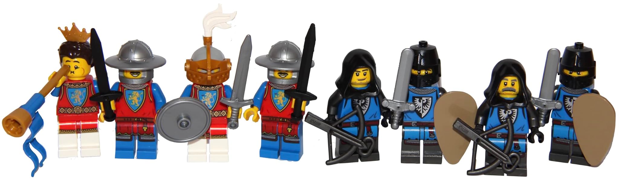 LEGO Cavaliere minifigure: Leone e Falco