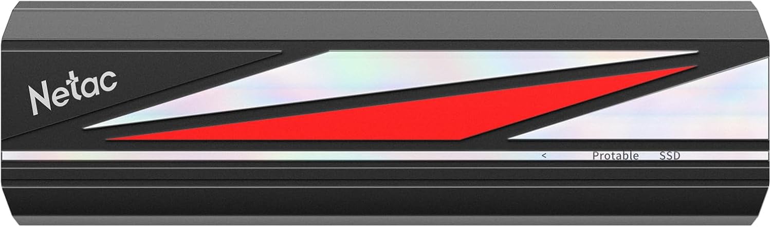 Netac SSD Esterno Portatile 1TB USB-C 2000 MB/s - immagine 1