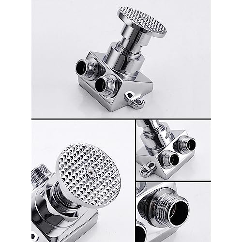 Rubinetto Miscelatore Calda/Fredda a Pedale - immagine 2