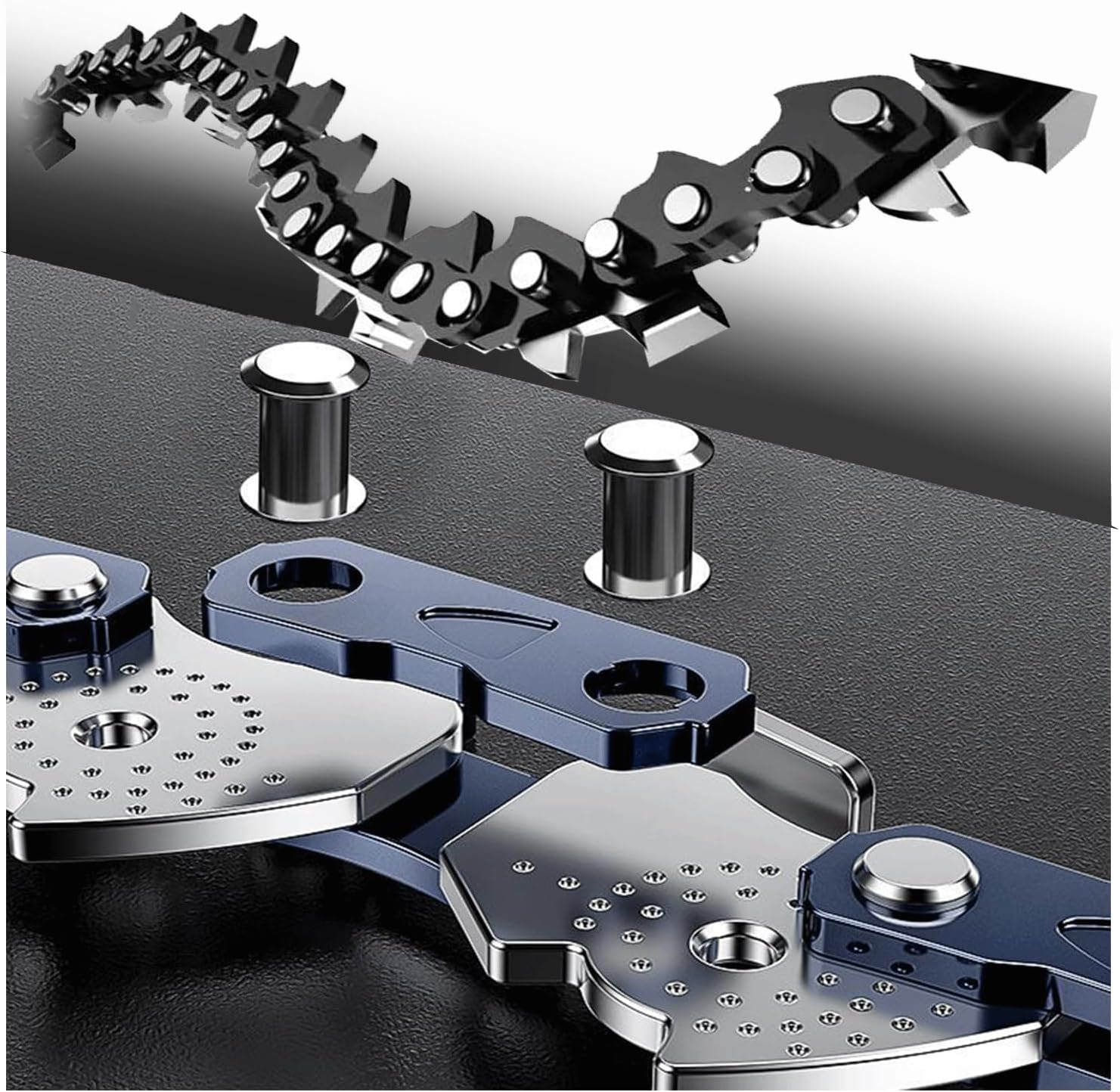 Chainsaw Chain - 4 Pezzi Mini Catena Motosega 6 Pollici - immagine 4