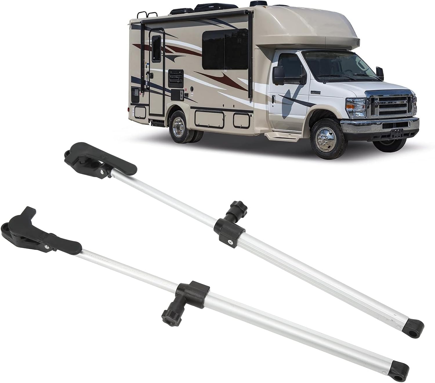 2 Aste di Supporto Telescopiche 310-435mm - immagine 3