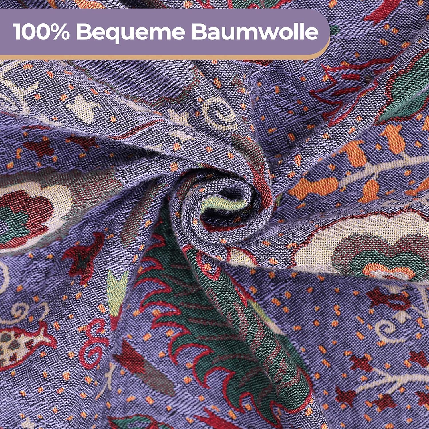 Hoordry Copriletto in Mussola Double Face 150x200 cm - immagine 7