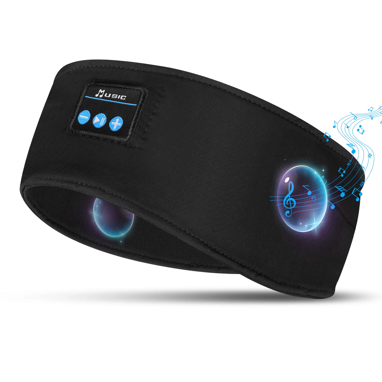 Flintronic Cuffie Fascia Bluetooth V5.0 per Dormire e Sport