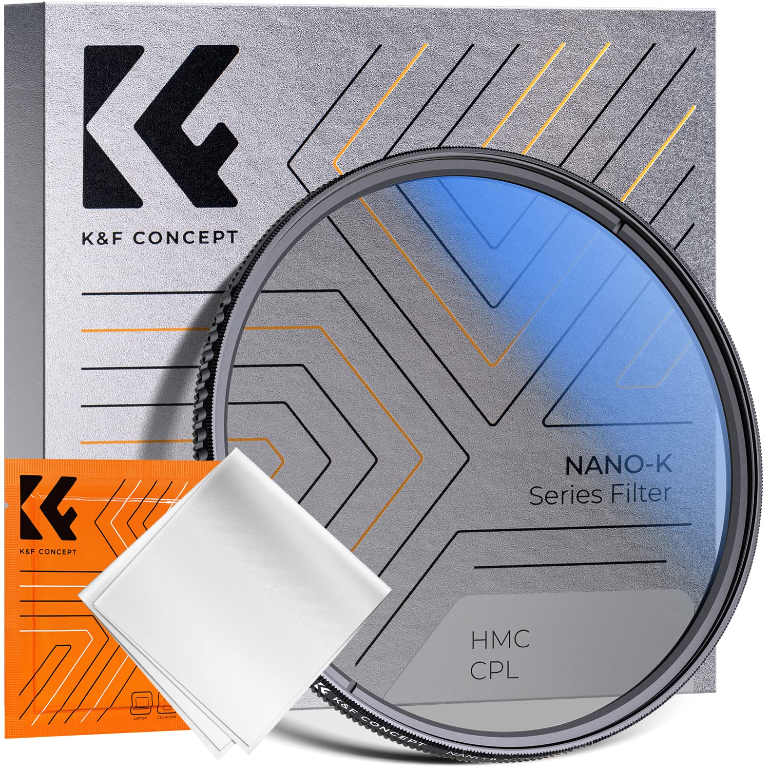 K&f Concept Nano-K Filtro Polarizzatore CPL 67mm