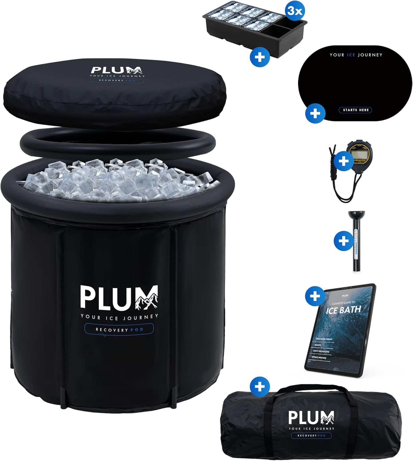 Plum Eisbad Premium XL Set di Ciotole - Ice Bath Recovery - immagine 1
