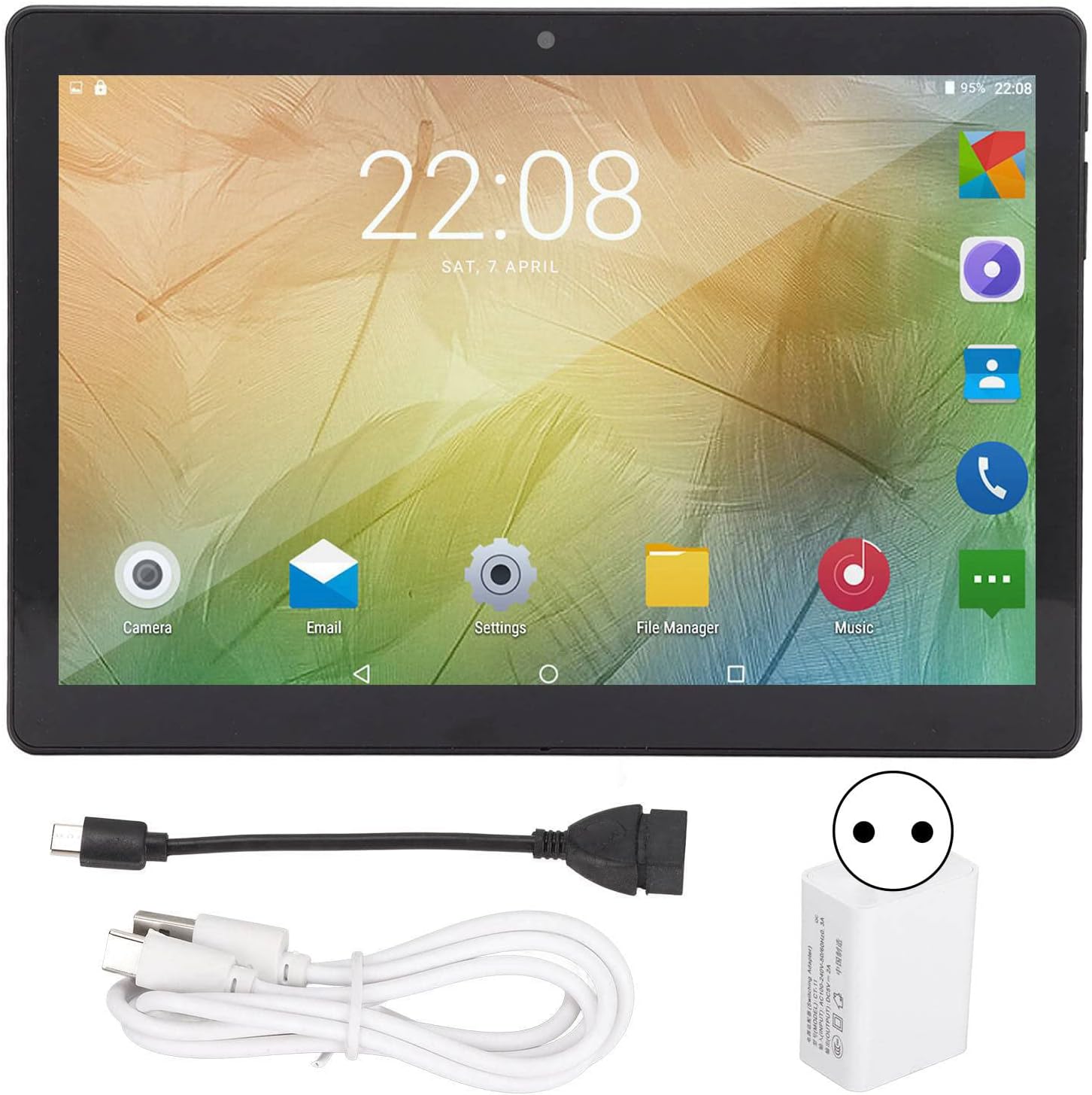 Gugxiom Tablet 10 Pollici 32 GB ROM, Nero - immagine 2