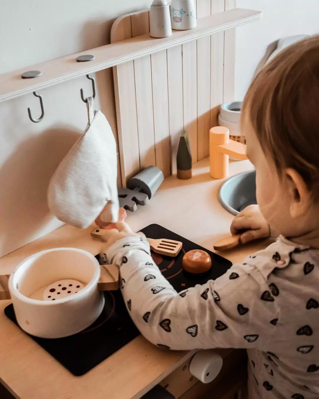 Mamabrum Cucina in Legno per Bambini 3+ Stile Bohémien - immagine 2