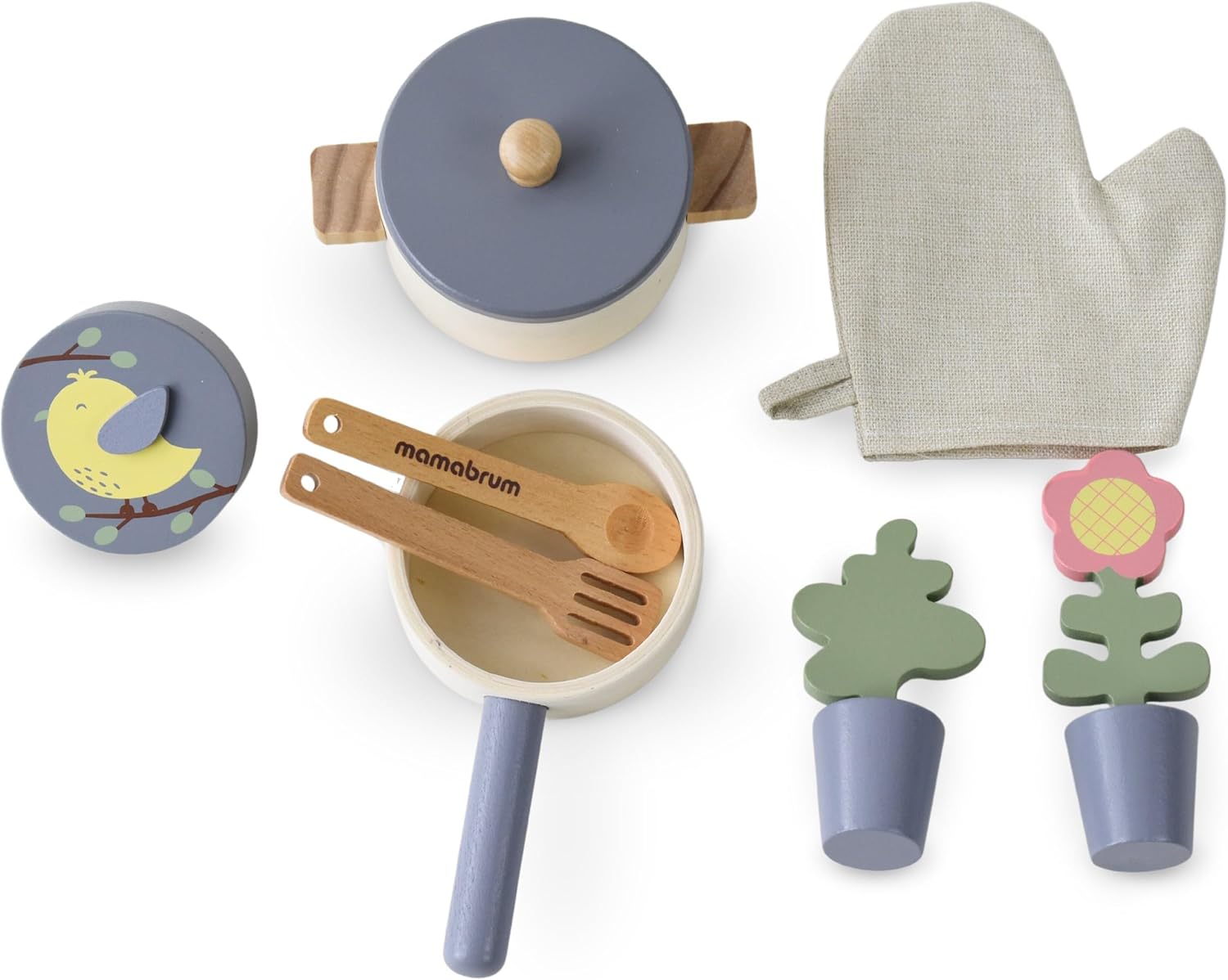 Mamabrum Cucina in Legno per Bambini 3+ Stile Bohémien - immagine 6