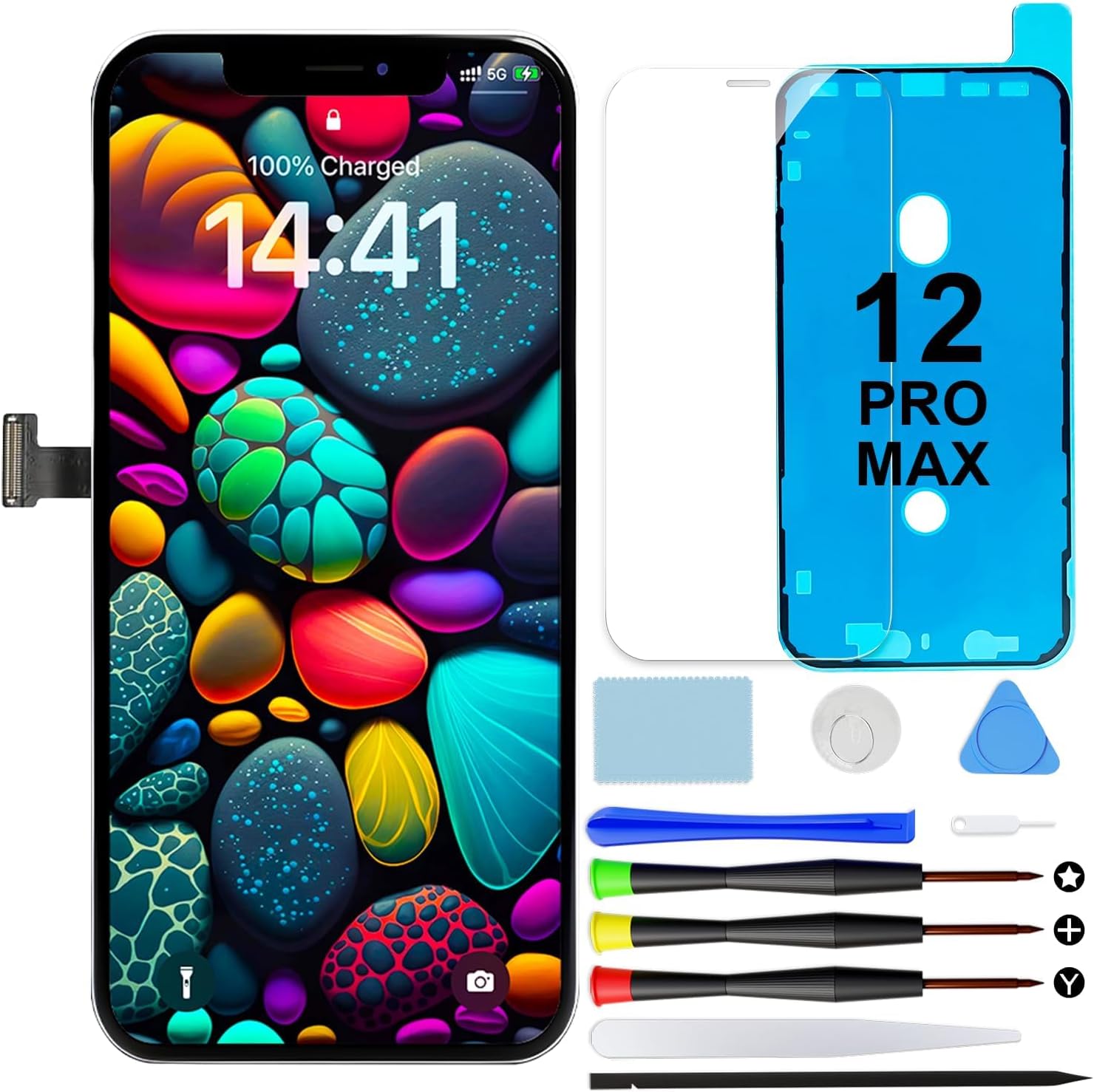 Display per iPhone 12 PRO Max 6,7'' LCD Full FHD - immagine 1