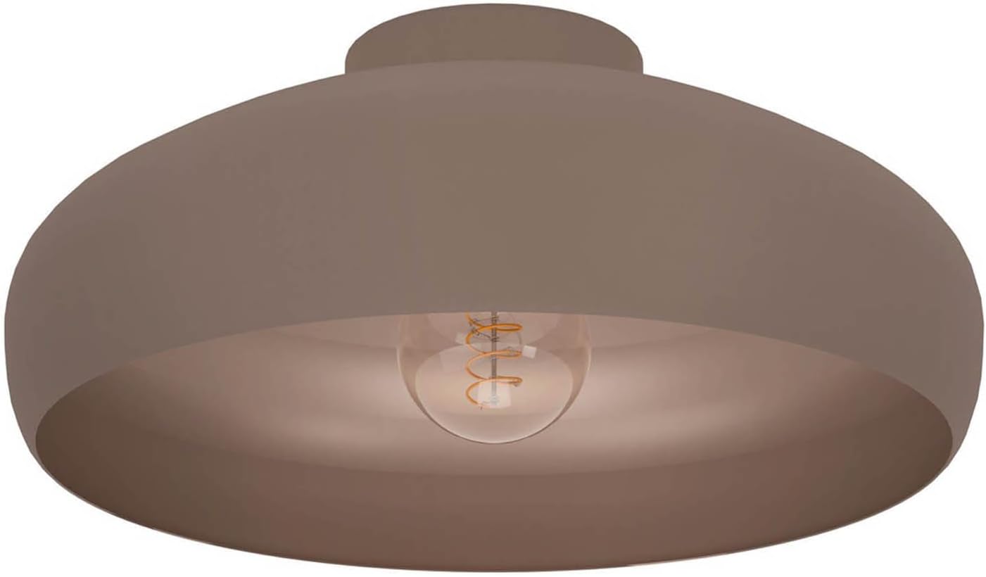 Eglo Lampada da Soffitto Mogano E27, Moka - immagine 1