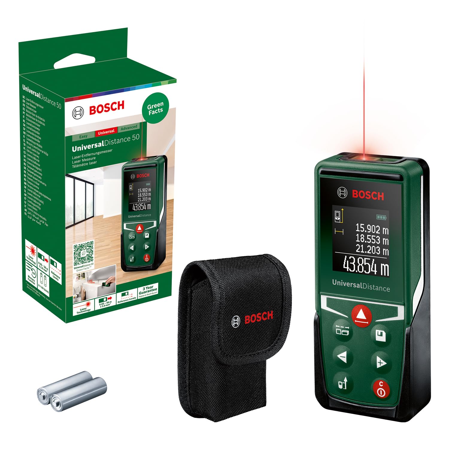 Bosch UniversalDistance 50 - Distanziometro Laser