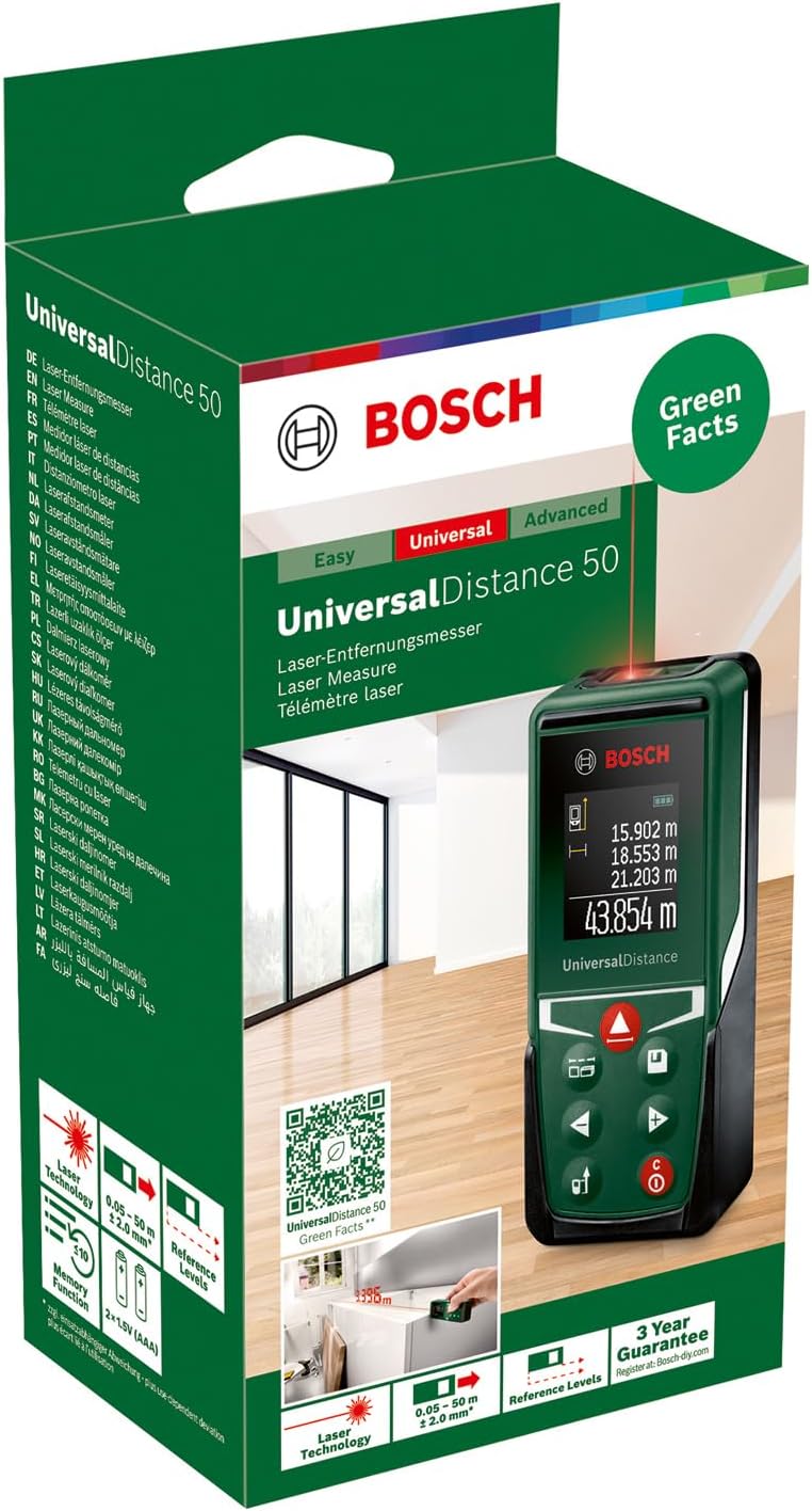 Bosch UniversalDistance 50 - Distanziometro Laser - immagine 2