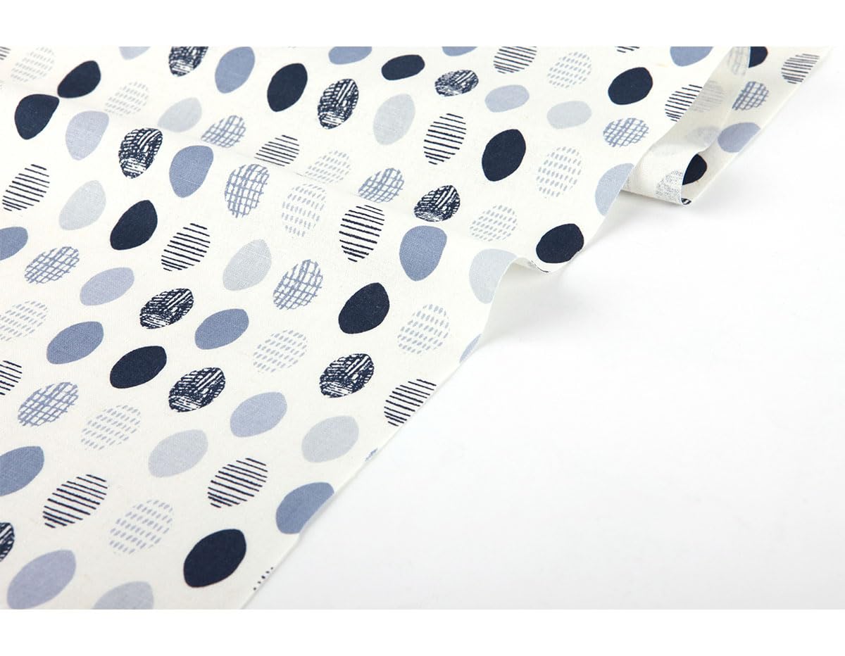 Dailylike Tessuti lino, Striscia ovale, 14m