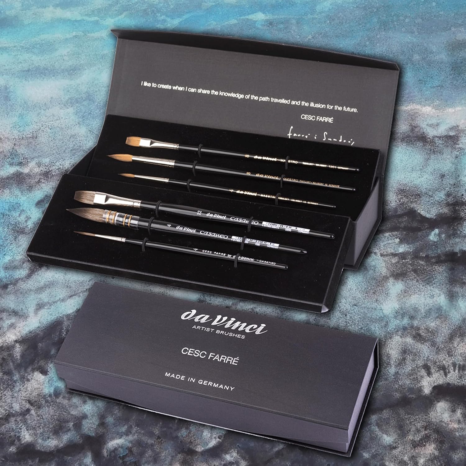 Set 6 pennelli per acquarello edizione speciale "CESC FARRE' " - immagine 5