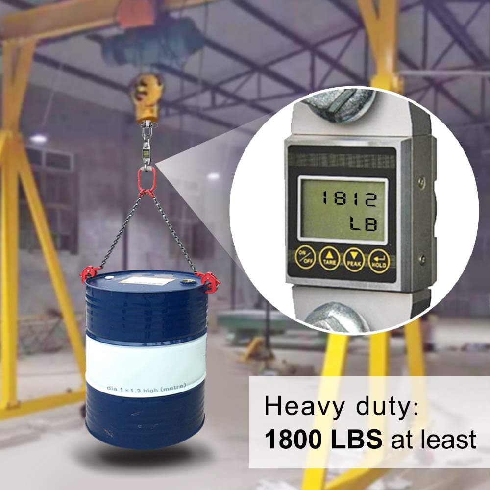 SELEWARE Set 6 Ganci Altalena Carichi Pesanti 800kg - immagine 6