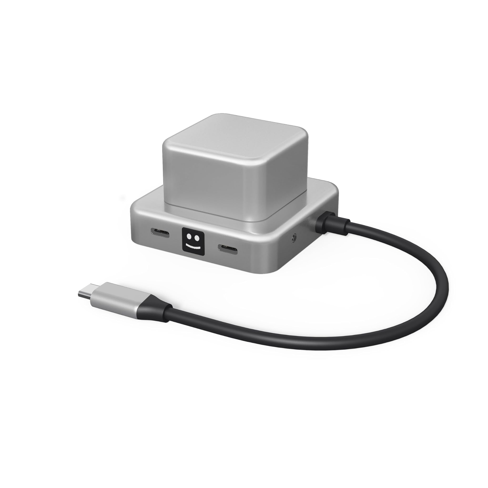 Xoopar Hub di Ricarica Multiporta 7 in 1 100W, argento