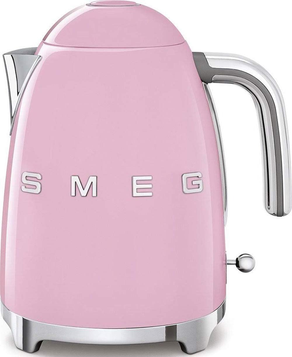Smeg Bollitore Elettrico KLF01PKEU, Rosa Pastello
