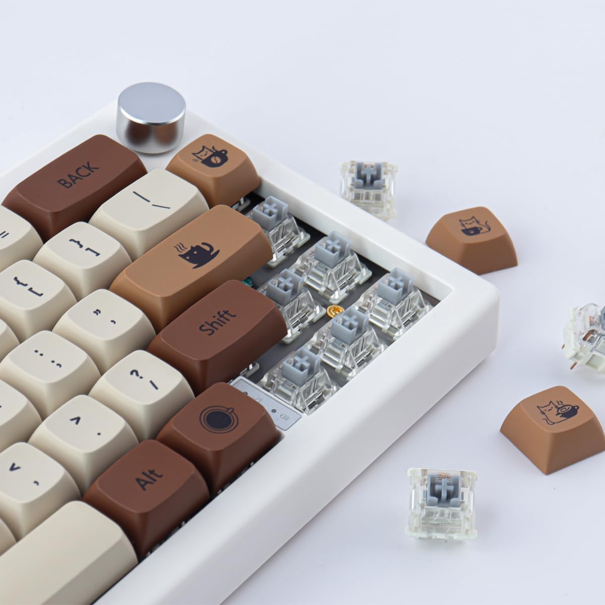 Jaketsai 137 Tasti PBT XDA Keycaps Sublimazione Colore - immagine 4