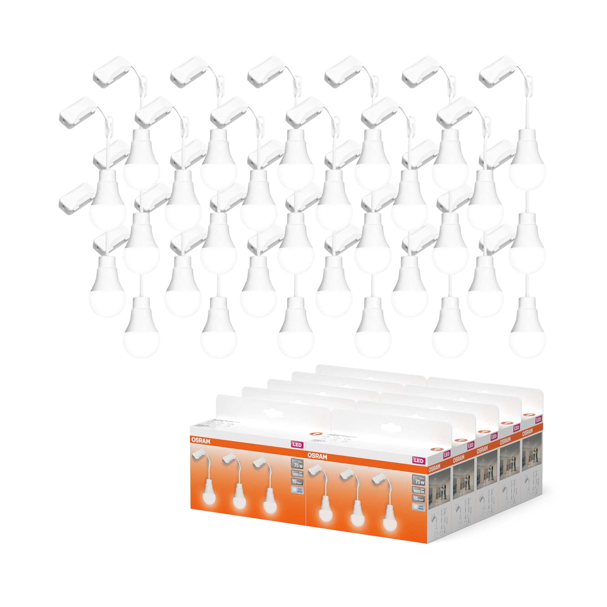 Osram Lampada LED Renovation A75 Terminal Block 3 Pezzi