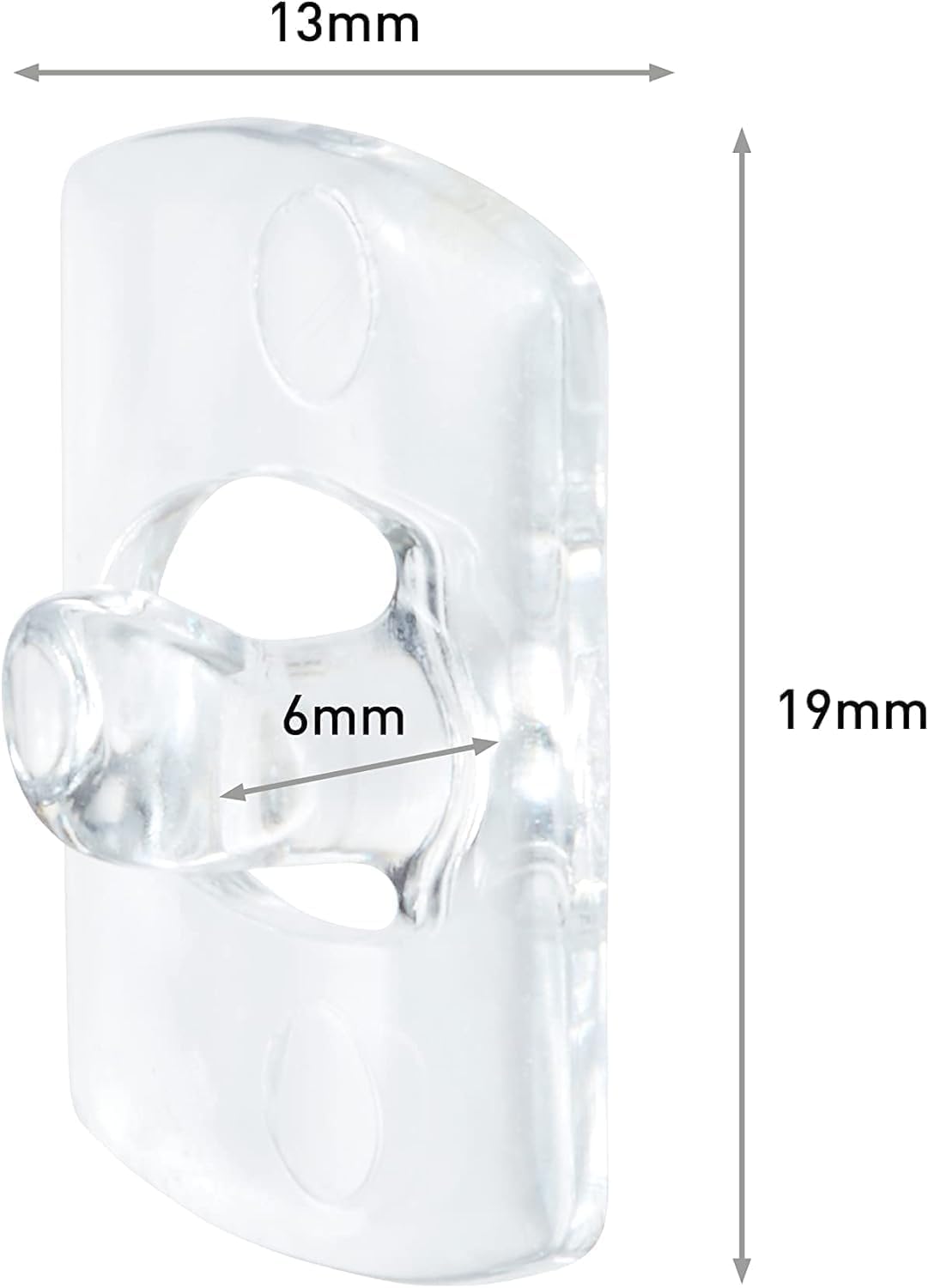 Command Clip Decorative Trasparenti (20 mini ganci) - immagine 2