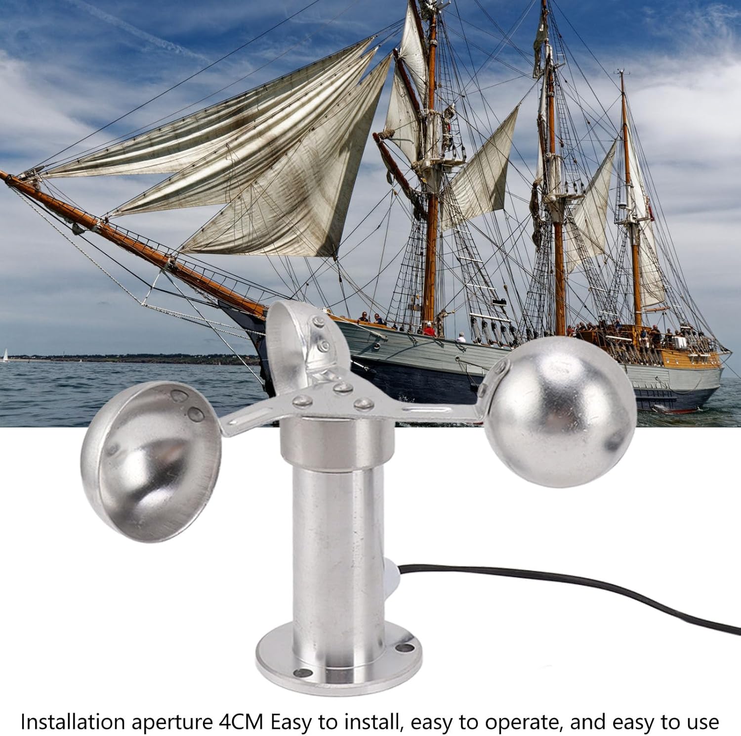 Anemometro in Lega di Alluminio - immagine 3