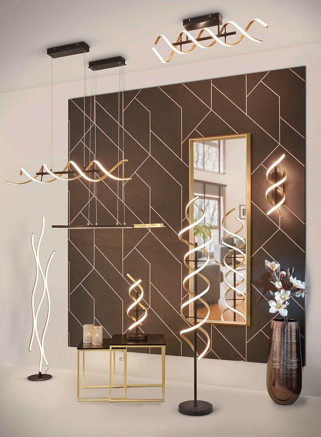 Trio Sospensione Sequence con LED SMD 45W - immagine 8