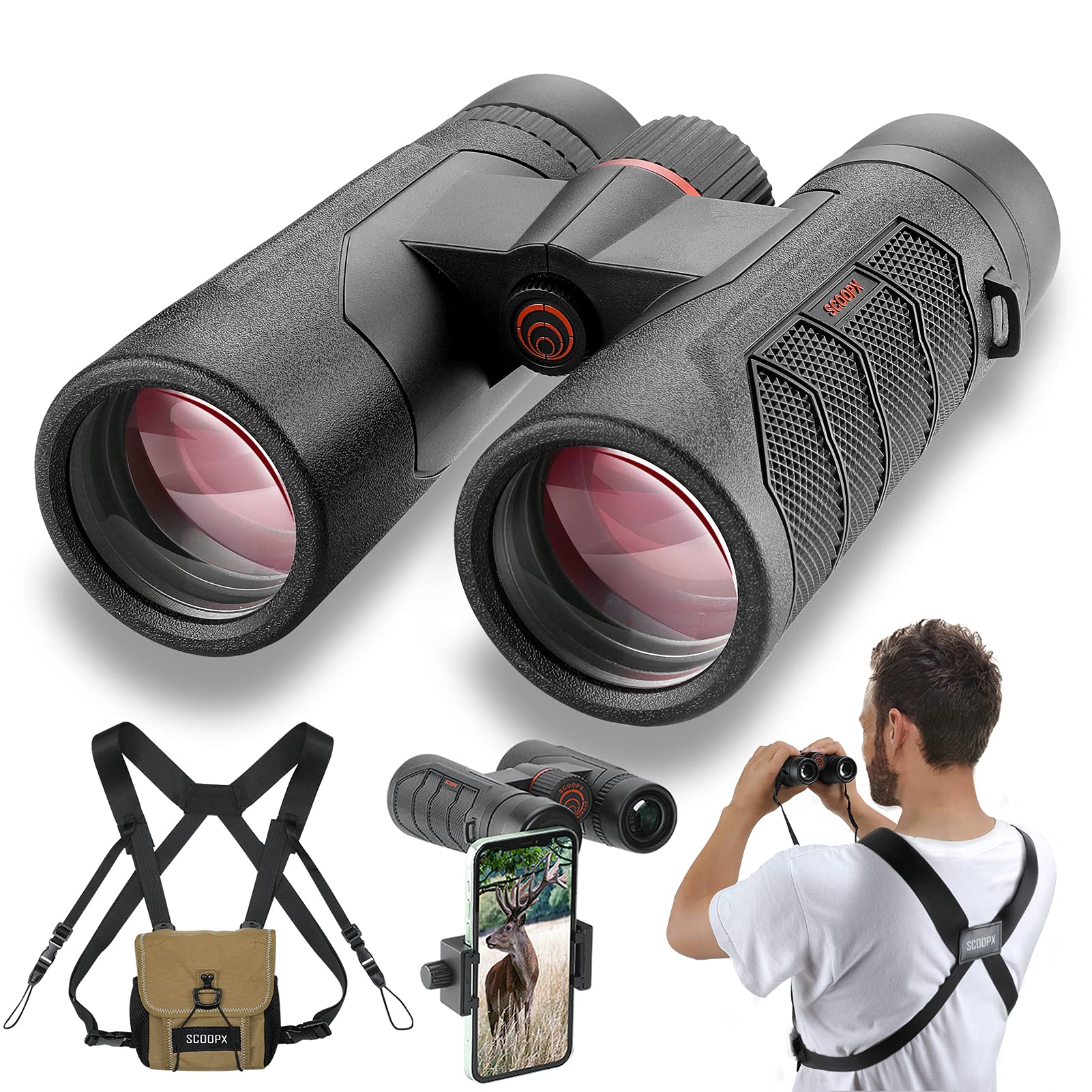 Binocolo 10 x 42