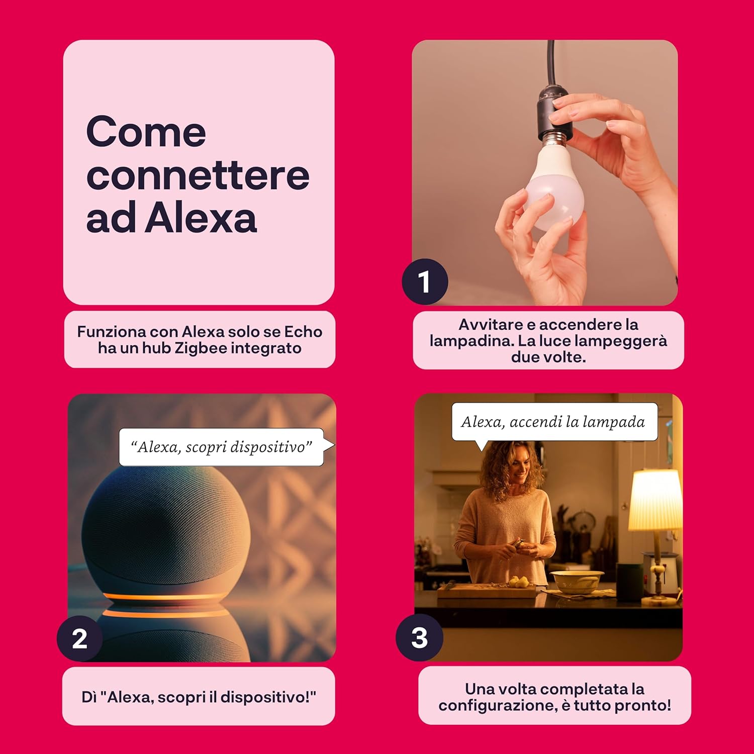 Innr Lampadina Smart E27 Zigbee 1150lm (Confezione da 4) - immagine 8