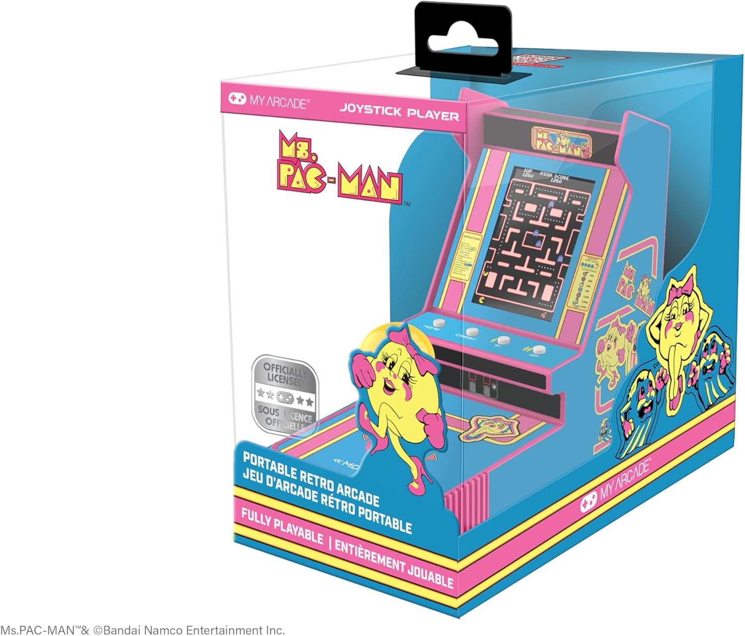 MS.PAC-Man - Lettore joystick con display da 3,5" - immagine 3