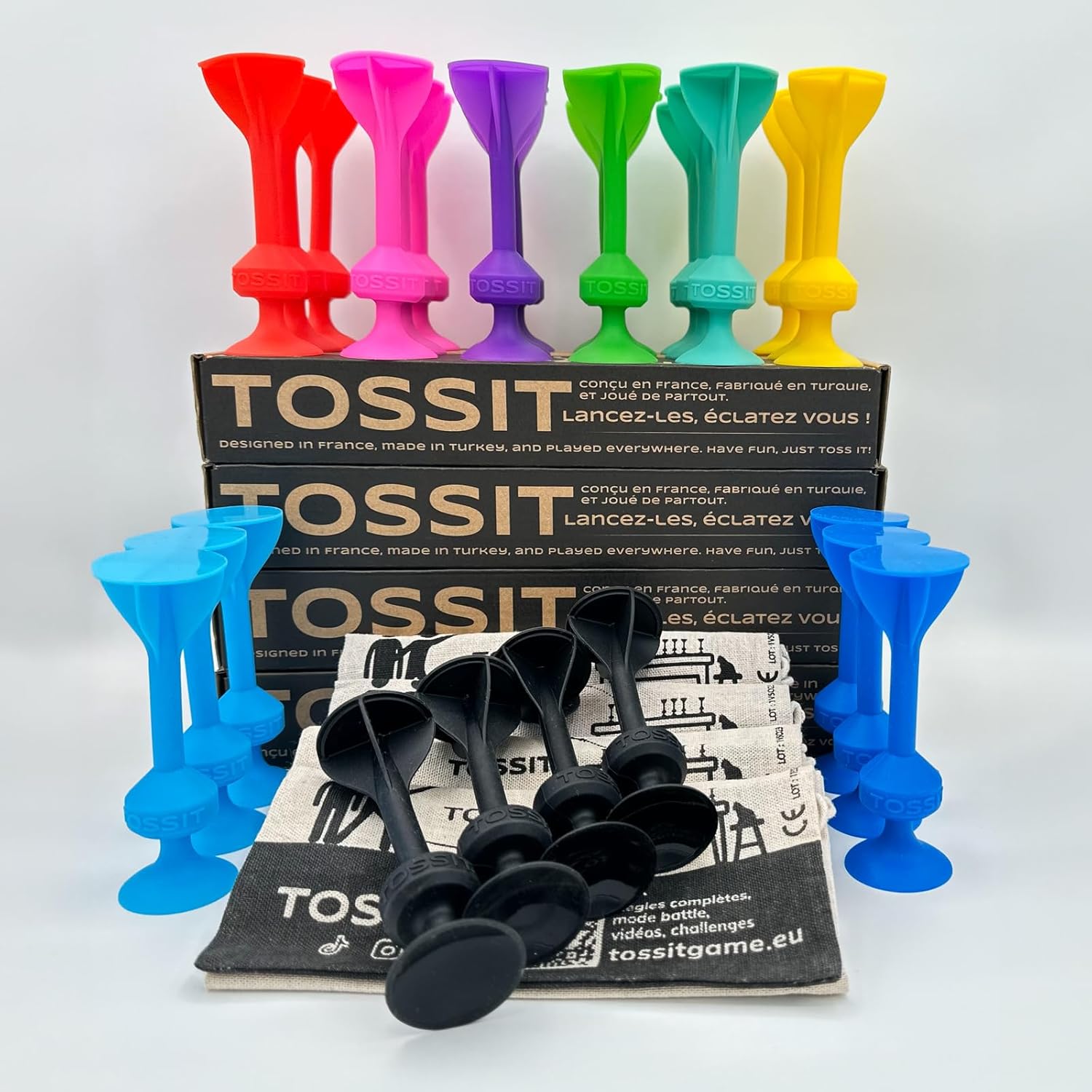 TOSSIT Gioco Freccette Ventosa per Interni/Esterni - immagine 1