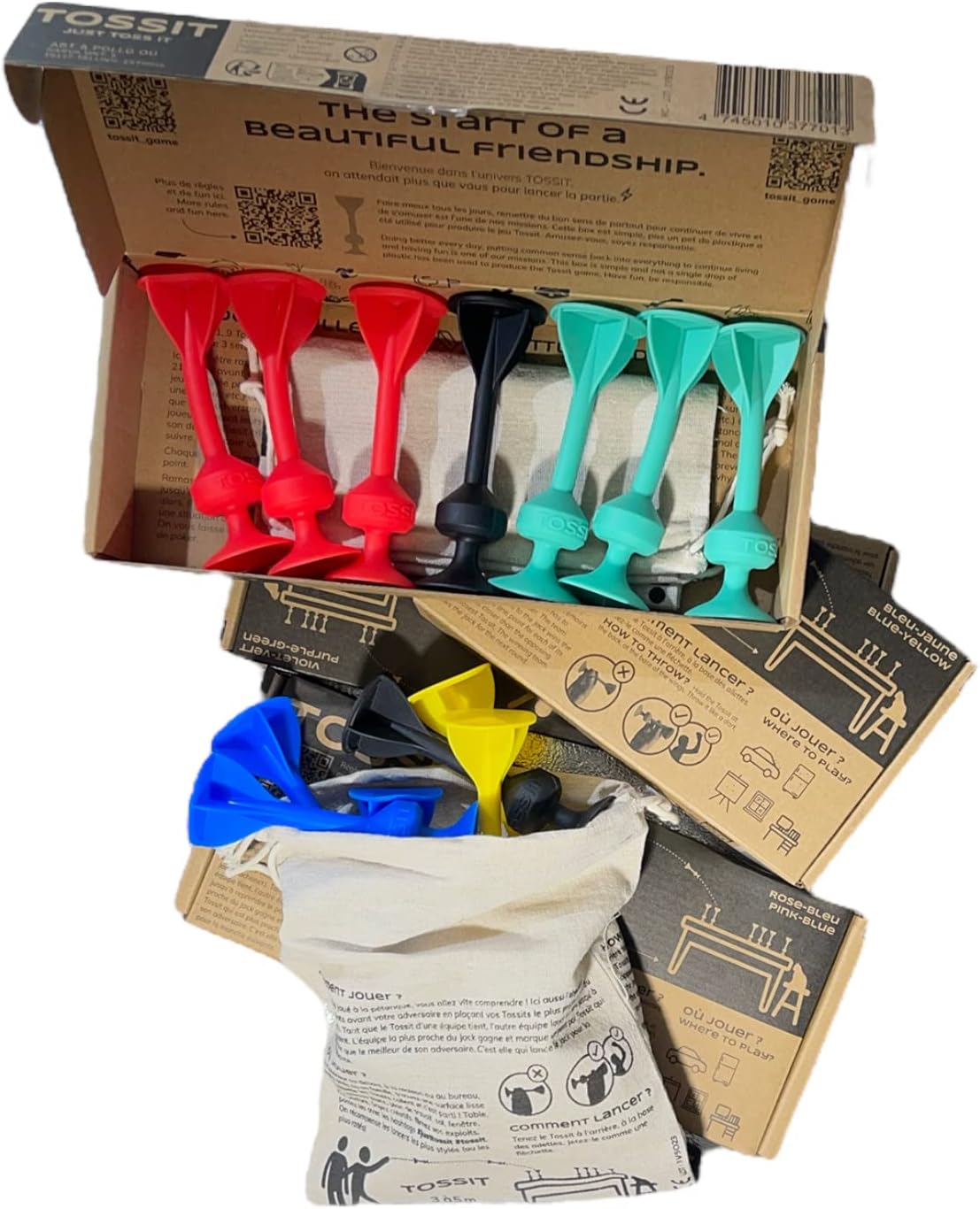 TOSSIT Gioco Freccette Ventosa per Interni/Esterni - immagine 2