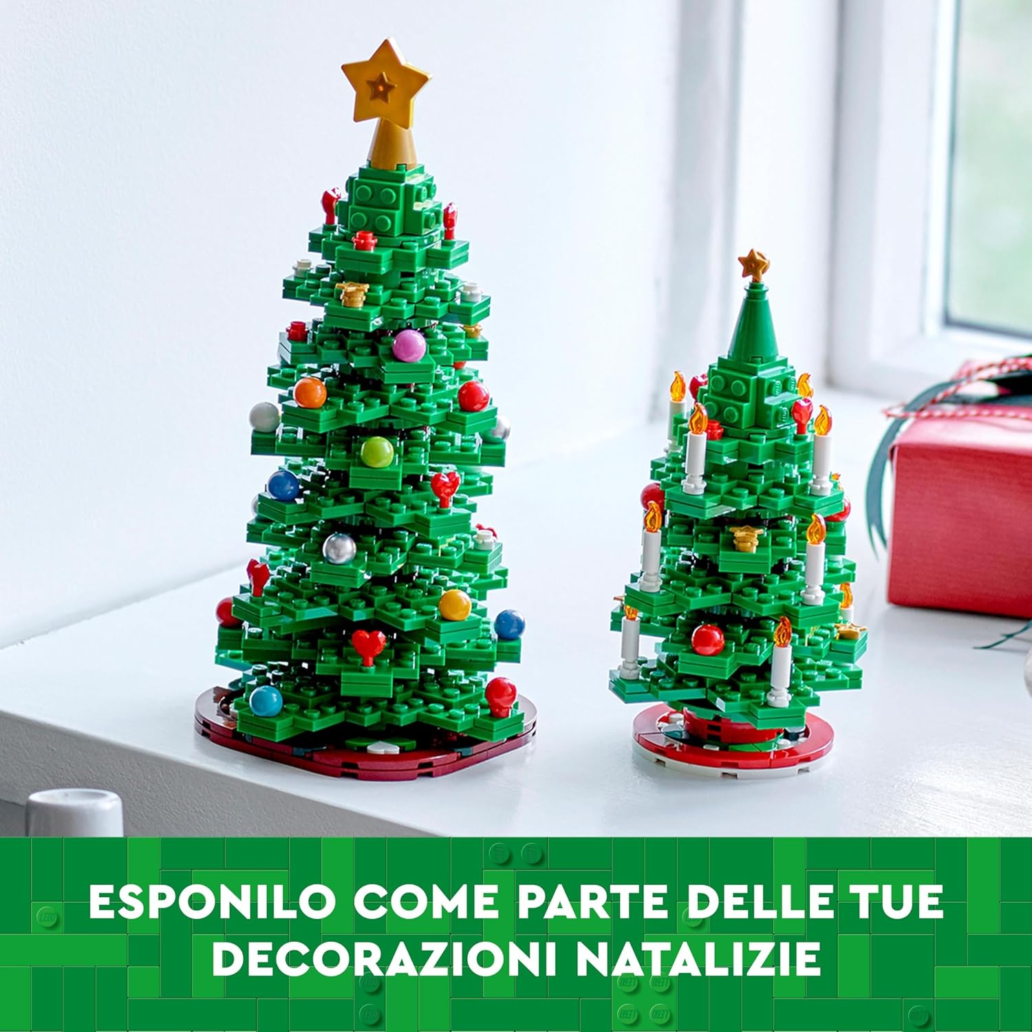 Lego Albero di Natale - Giocattolo 2 in 1 40573 - immagine 6