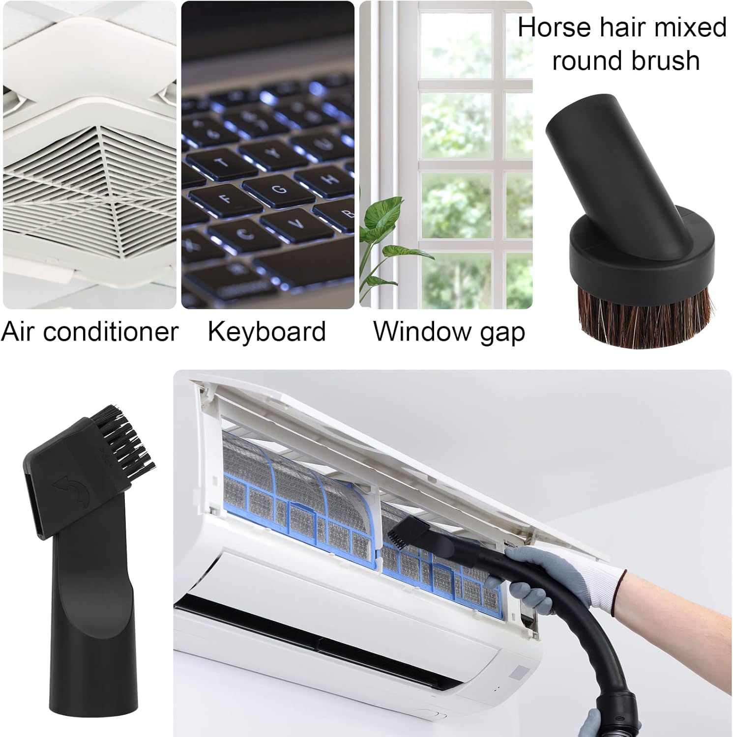 MXTIMWAN Accessori Aspirapolvere - Set 6 Pezzi - immagine 6