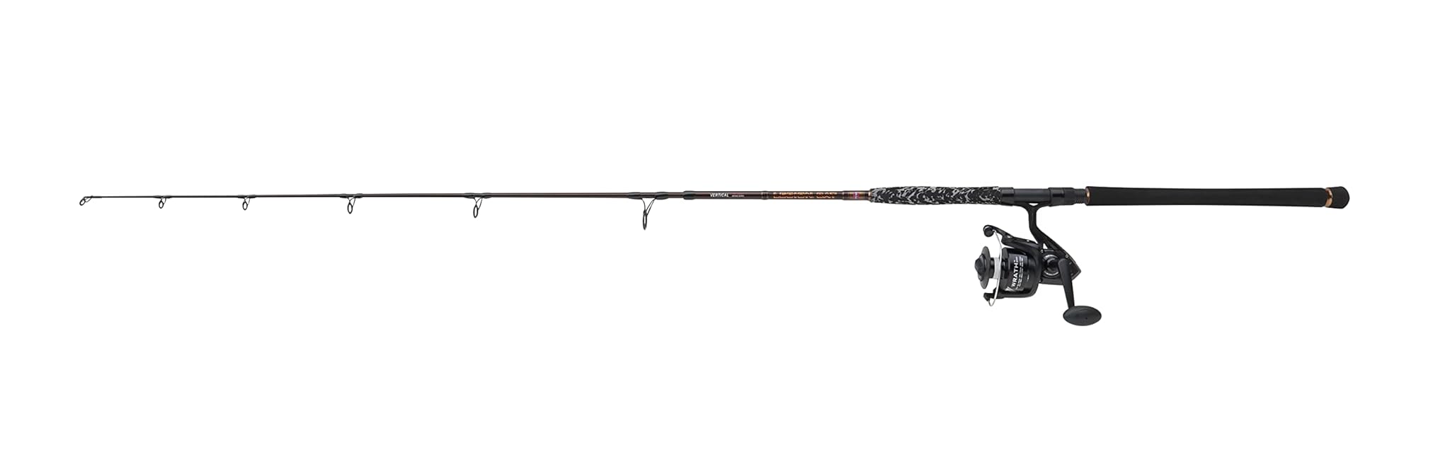 Penn Legion Cat Bronze Vertical Combo, Set Canna e Mulinello adatto per Siluro, Progettato per il vertical Jigging dalla barca con artificiali o esche