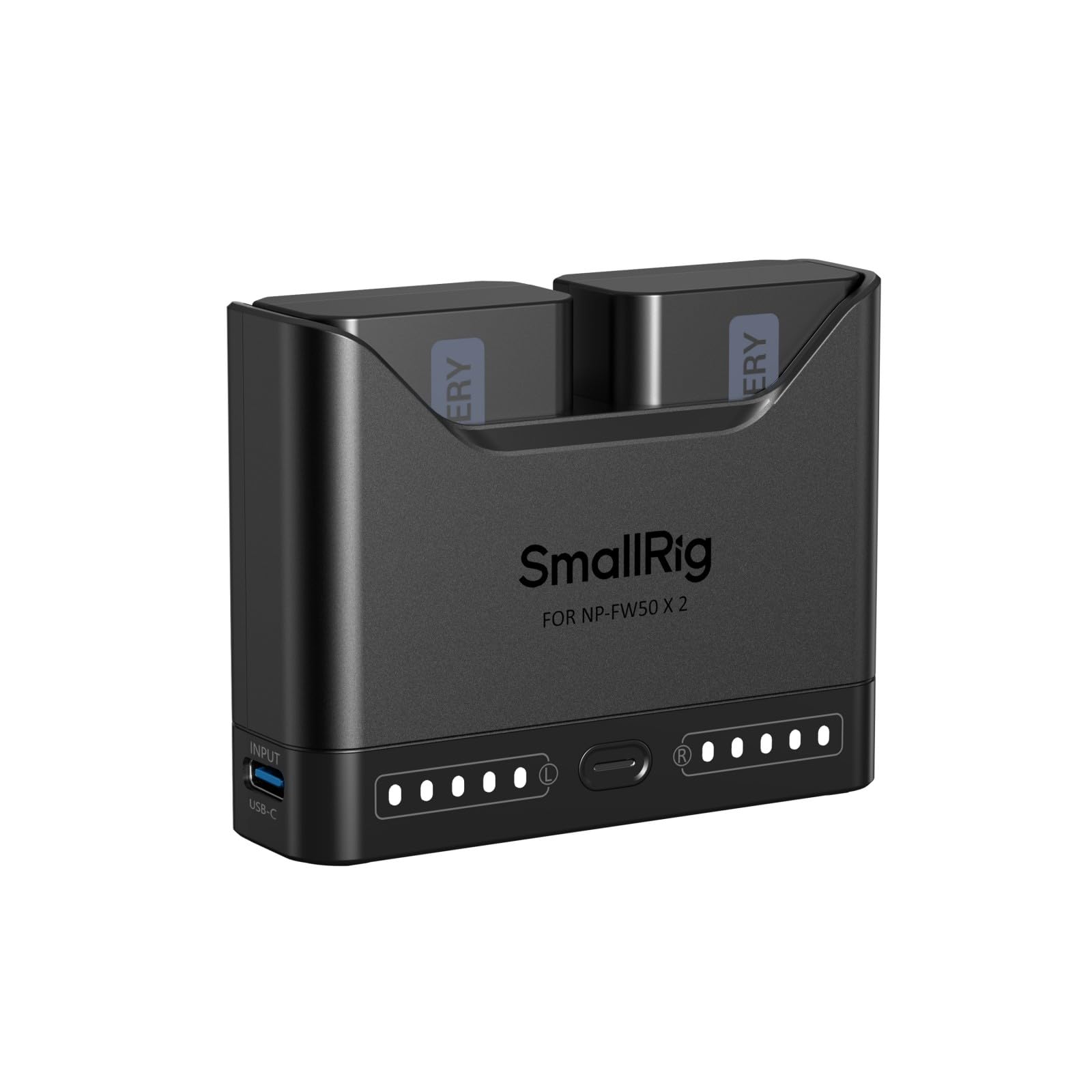 Smallrig NP-FW50 Set Batterie per Sony con Caricabatterie